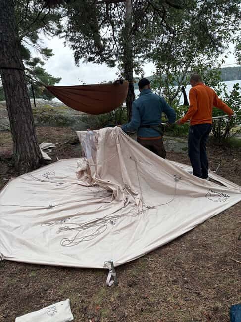 Stockholm nature: Outdoor daycamping with Campfire - Camping Setup and Expert Tips