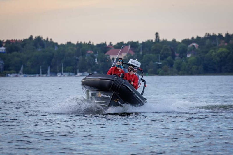Stockholm: RIB Speed boat tour & archipelago island visit - Key Points