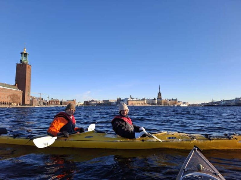 Stockholm: Winter Kayaking Tour through the City Centre - The Itinerary in Detail