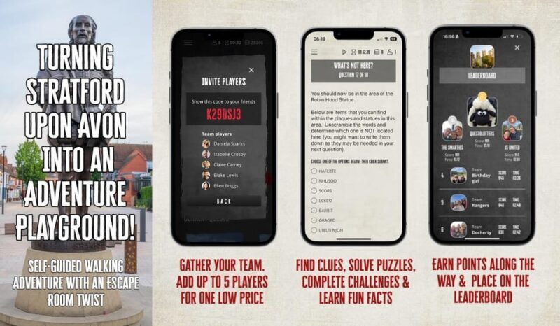 Stratford-upon-Avon: City Walking Tour & Exploration Game - Key Points