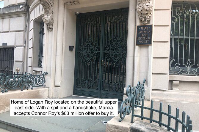 SUCCESSION Walking Tour - Uptown & Downtown NYC Filming Locations - Who Is This Tour Best For?