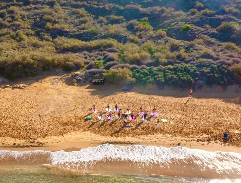 Sunday: Ghajn Tuffieha (Riviera) Beach Yoga Class - What You Can Expect from the Ghajn Tuffieha Beach Yoga Class