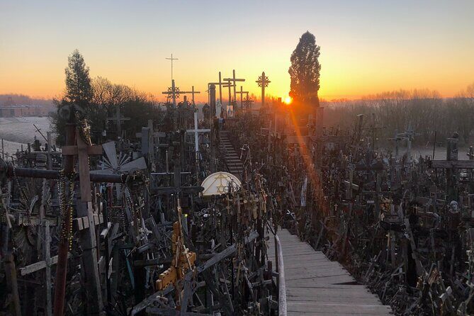Sunrise at the Hill of Crosses - 2 countries in 1 day - An In-Depth Look at the Tour