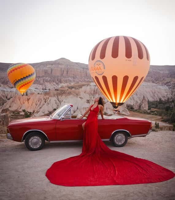 Sunrise Balloon Viewing with Classic Car Magical Cappadocia - Key Points