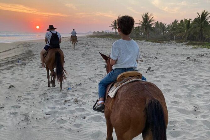 Sunset by horse (river and beach) - What to Expect from the Sunset Horseback Ride