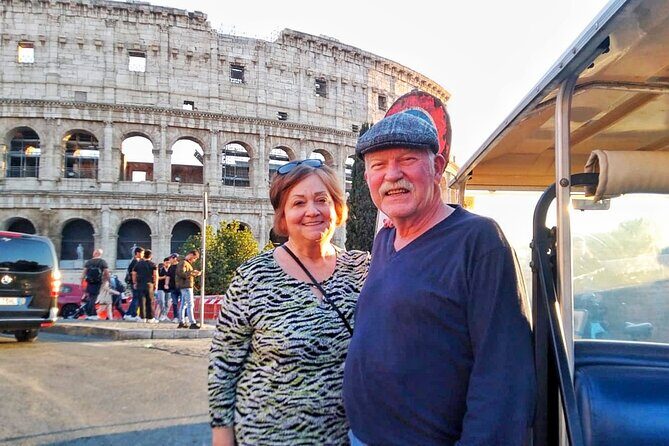 Sunset/By Night Private Tour of Rome by Golf Cart Gelato or Wine - Price and Value