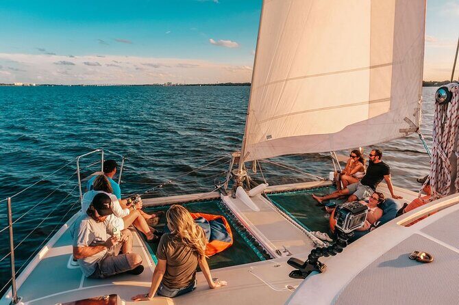 Sunset Catamaran Sail in Cocoa Beach - Sunset Catamaran Sail in Cocoa Beach: A Relaxing Way to End the Day