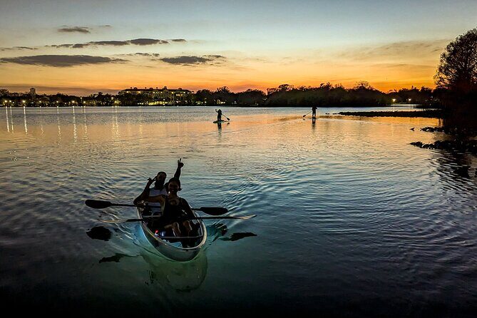 Sunset Clear Kayak or Clear Paddleboard in Orlando - Frequently Asked Questions