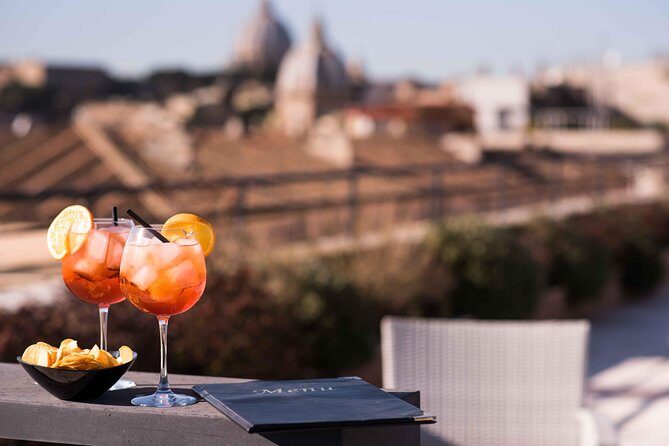 Sunset drinks on the rooftops of Rome - What to Expect from the Sunset Rooftop Experience