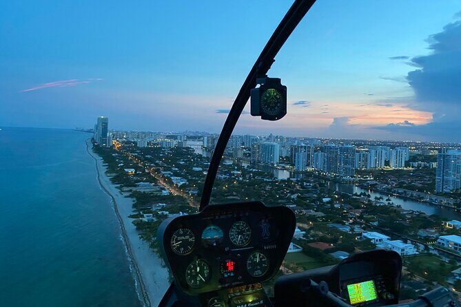 Sunset Ft. Lauderdale to Miami Beach Helicopter Tour - What to Expect During the Tour