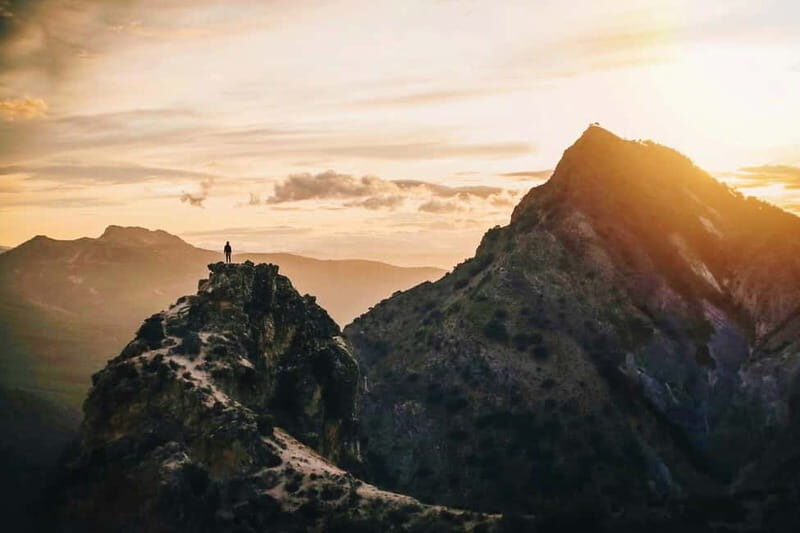 Sunset Hike & Summit Sierra Nevada with pup - Key Points