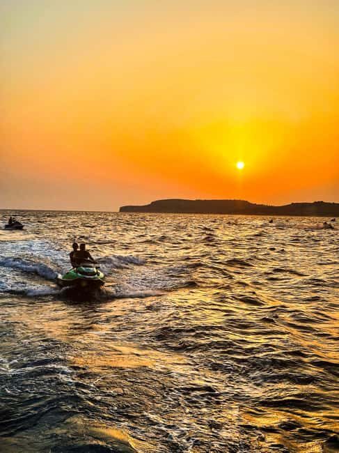 Sunset Jet Ski Tour Malta  Blue Lagoon, Caves & Comino - Key Points