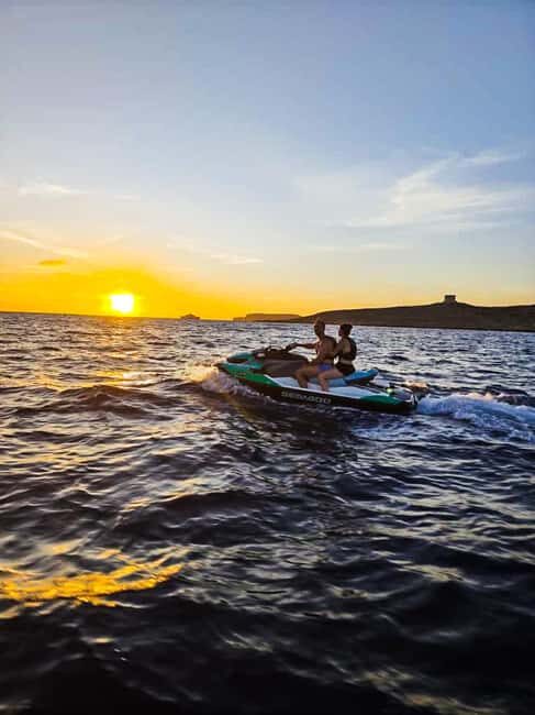 Sunset Jet Ski Tour Malta  Blue Lagoon, Caves & Comino - The Sum Up
