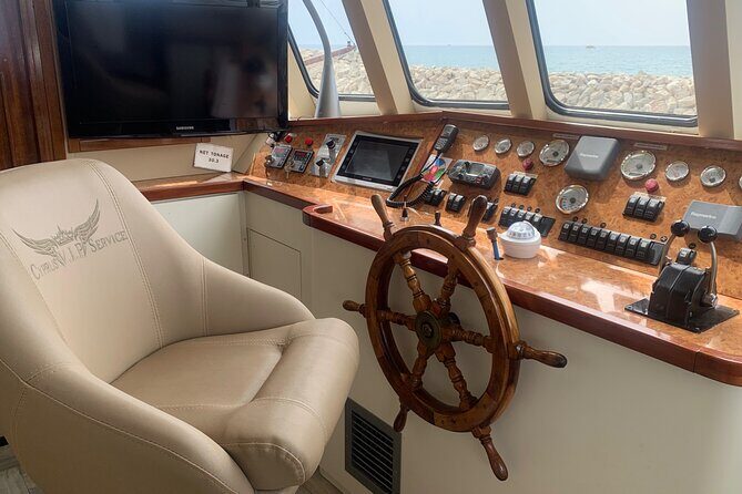 SUNSET LUXURY YACHT from Protaras - Cypriot Dinner - 1 free drink - The Vibe and Group Experience