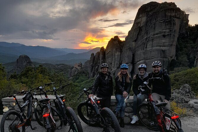 Sunset Meteora Tour on E-Bike - The Sunset Experience