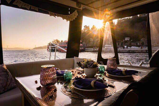 Sunset / Noon Bosphorus Cruise by Private Yacht - What’s Included and What’s Not