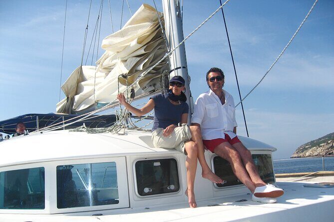 Sunset on a catamaran: from Es Vedrá to Cala Conta - What to Expect from This Sunset Catamaran Tour