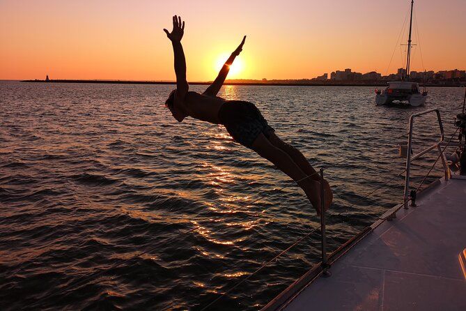 Sunset on a Luxury Sailing Yacht from Vilamoura (Max 12 Guests) - A sunset sail from Vilamoura that feels like your own boat