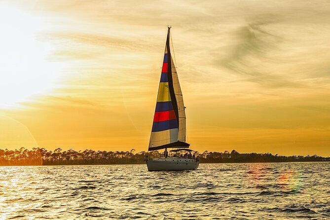 Sunset Sail Aboard the 47 ft Daydreams Sailboat - Key Points
