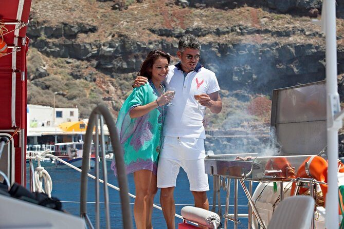 Sunset Sailing Catamaran Cruise in Santorini with BBQ and Drinks - An In-Depth Look at the Cruise Experience