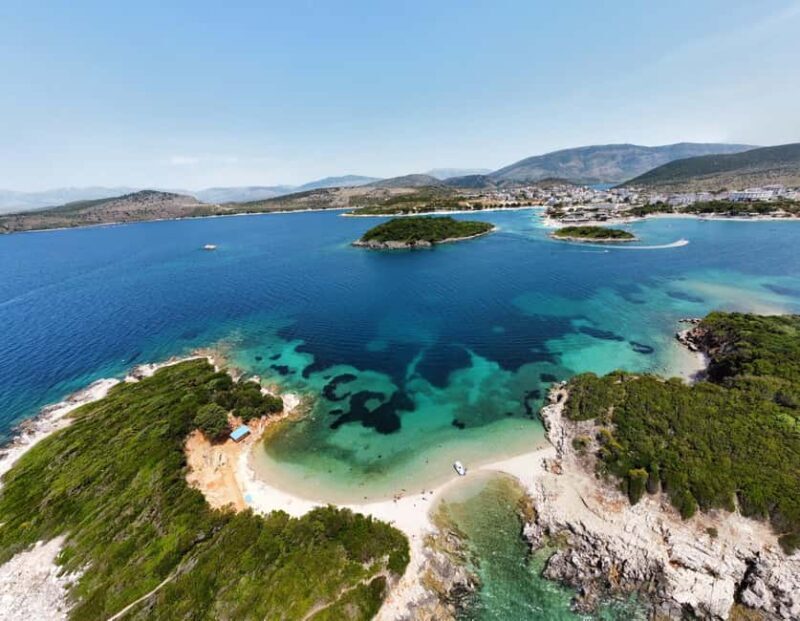 Sunset Sailing to Ksamil Islands with Fruits and Drinks - Key Points