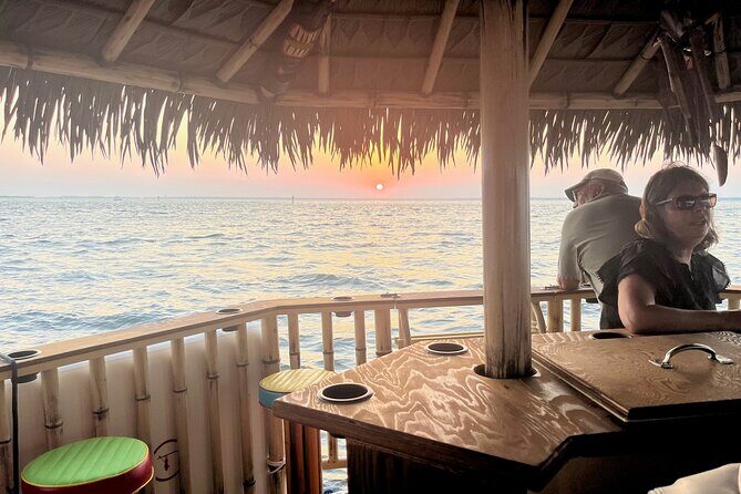 Sunset Tailfins Tiki Boat Crab Island(1.5Hours) - What to Expect from the Sunset Tailfins Tiki Boat Cruise