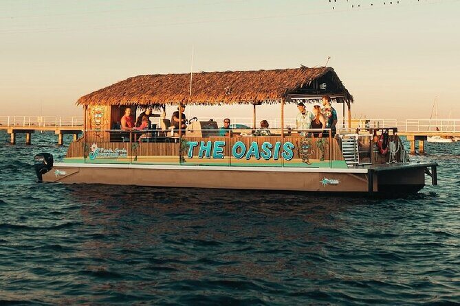 Sunset Tiki Boat Cruise (BYOB) - Key Points