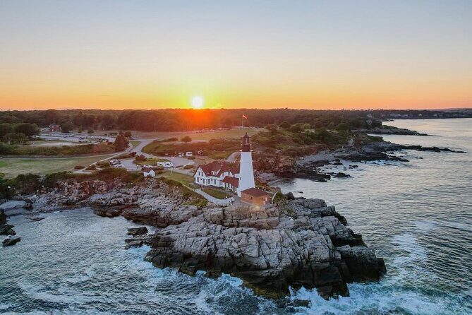 Sunset Windjammer Cruise Along the Coast of Portland Maine - Key Points