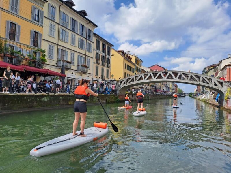 SUP on the Navigli: a wellness retreat in Milan - Key Points