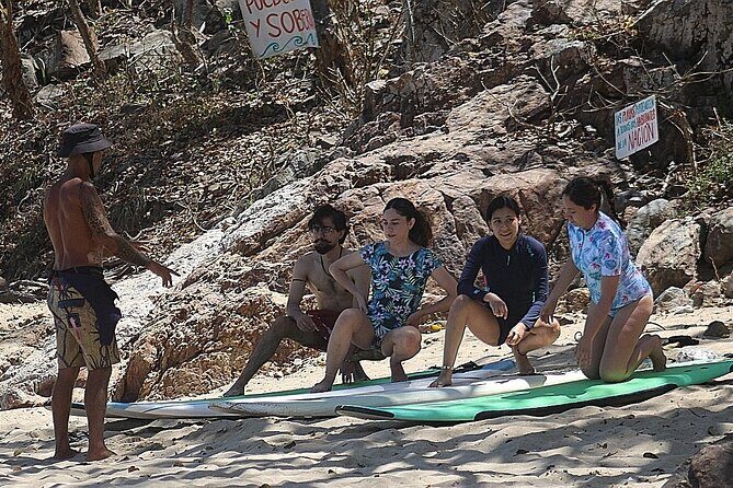 Surfing Lessons La Lancha - Key Points