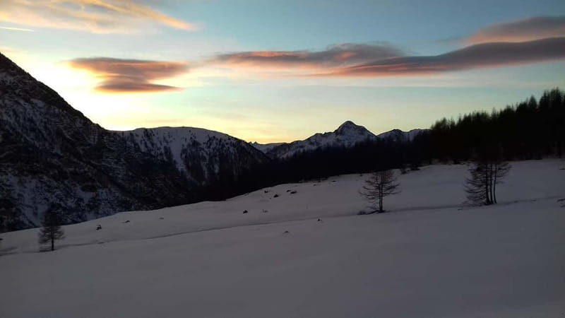 Susa Valley at dawn: snowshoeing in nature and silence - Key Points