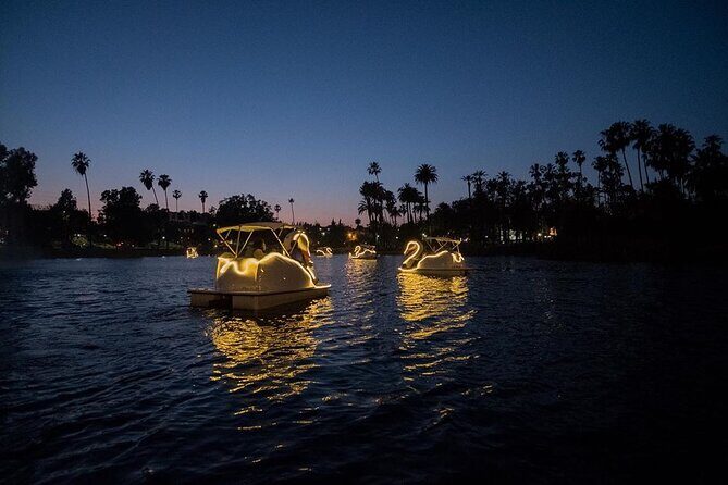 Swan Boat Night Ride at Echo Park Lake - What to Expect from the Swan Boat Night Ride