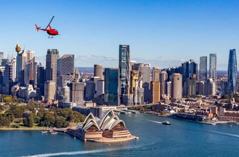 Sydney Harbour: 20 Minute Private Helicopter Flight for 2 - Key Points