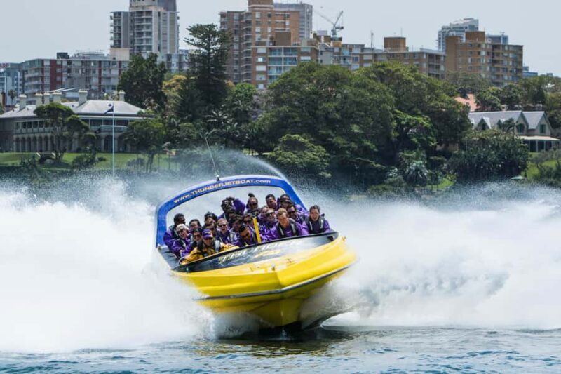 Sydney Harbour: 45-Minute Extreme Adrenaline Rush Ride - Key Points
