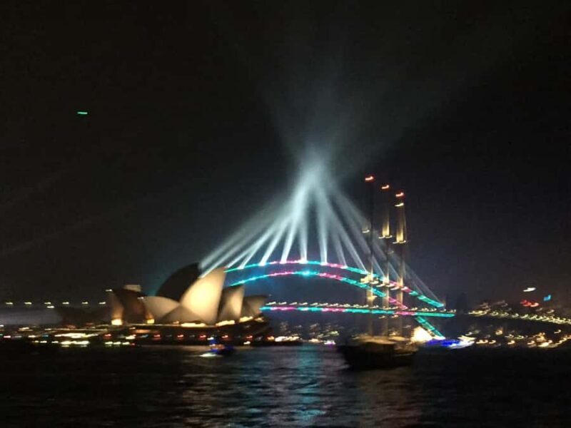 Sydney Harbour: Tall Ship Vivid Dinner Cruise - What to Expect on the Cruise