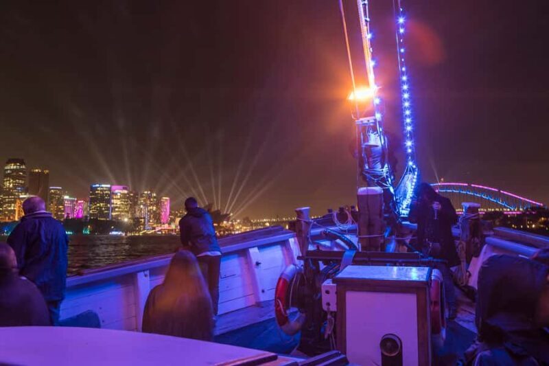 Sydney Harbour: Tall Ship Vivid Dinner Cruise - Practical Details: Pricing, Length, and Accessibility