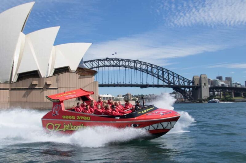 Sydney: Jet Boat Adventure Ride from Circular Quay - Key Points
