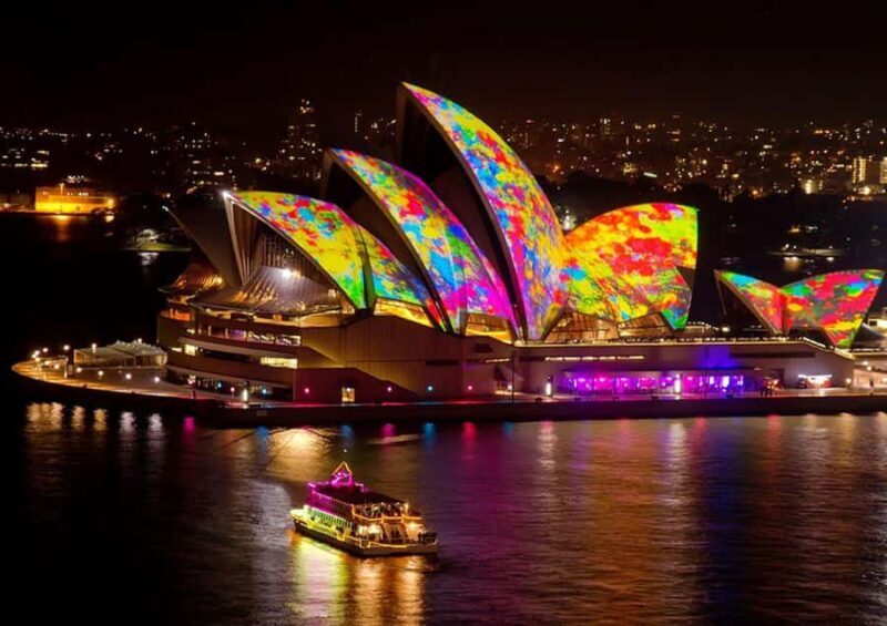 Sydney: "Vivid Sydney" Festival of Light Sightseeing Cruise - Key Points