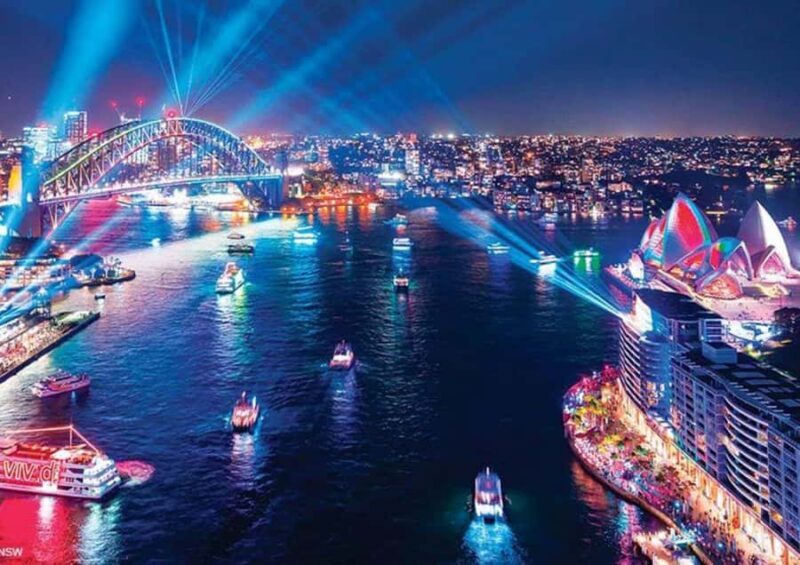 Sydney: "Vivid Sydney" Festival of Light Sightseeing Cruise - A Closer Look at the Vivid Sydney Water Cruise