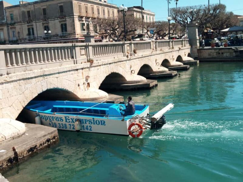 Syracuse: boat tour of sea caves and Ortigia, Papyrus Excursion - What to Expect on the Tour