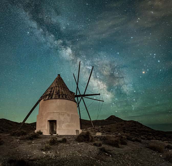 Tabernas Desert: Stargazing with Telescopes - Key Points
