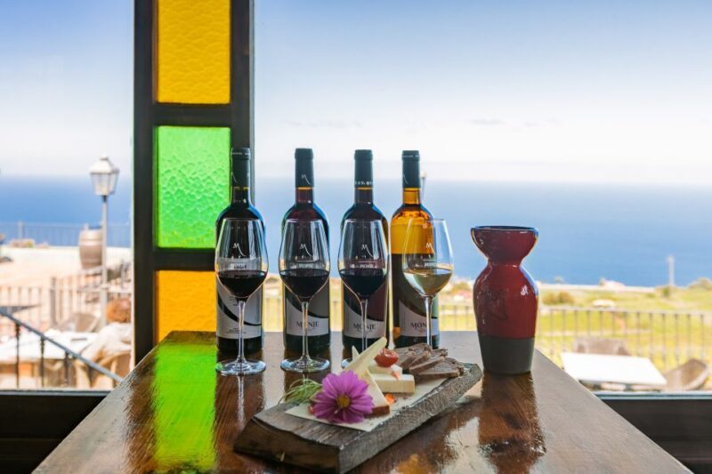 Tacoronte: Guided Winery Tour with Wine and Cheese Tastings - Key Points