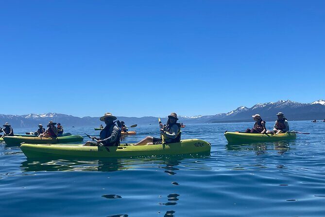 Tahoe City 3-Hour Tandem Kayak Rental (2 People) - Key Points