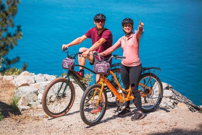 Tahoe Coastal Self-Guided E-Bike Tour - Full-Day | World Famous East Shore Trail - The Beaches and Side Hikes