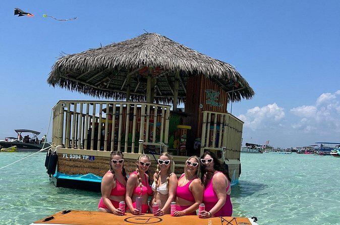 TAILFINS Tiki Boat Destin/Crab Island (6HRS/PRIVATE) - Wrapping It Up