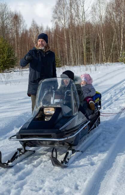 Tallinn: Snowmobile Adventure with Transfers - The Experience in Detail