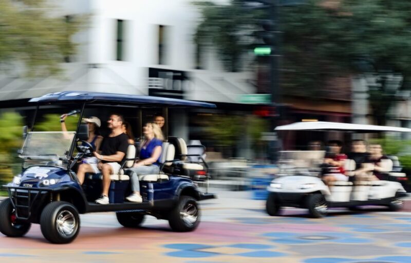 Tampa: Guided City Tour in Deluxe Street Golf Cart - The Real Benefits of a Guided Golf Cart Tour