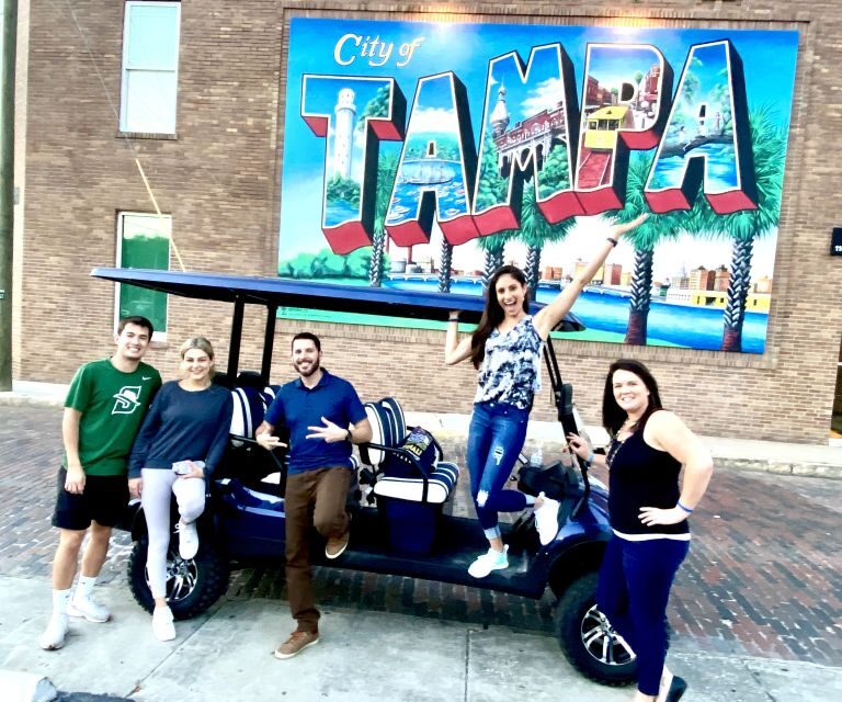 Tampa: Guided City Tour in Deluxe Street Golf Cart - FAQ