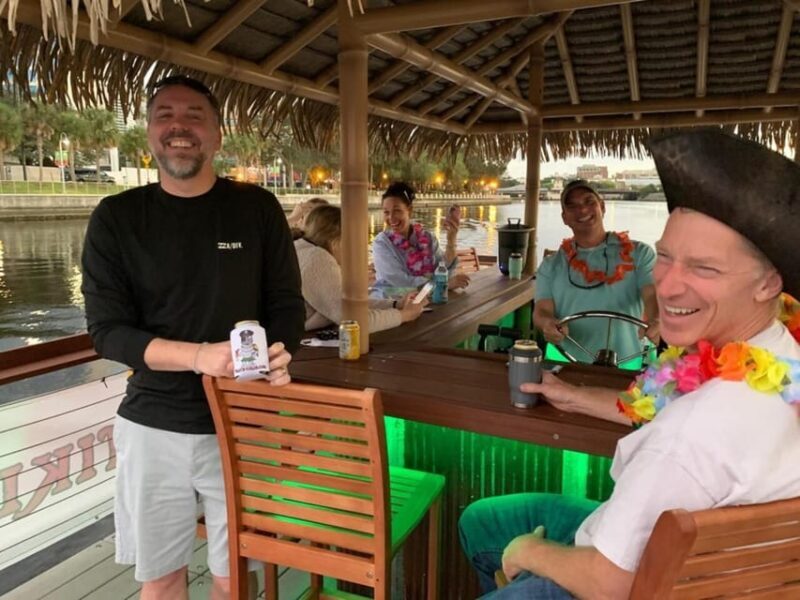 Tampa: Hillsborough River Tiki Bar Boat Up to 13 people - What to Expect on the Hillsborough River Tiki Bar Tour