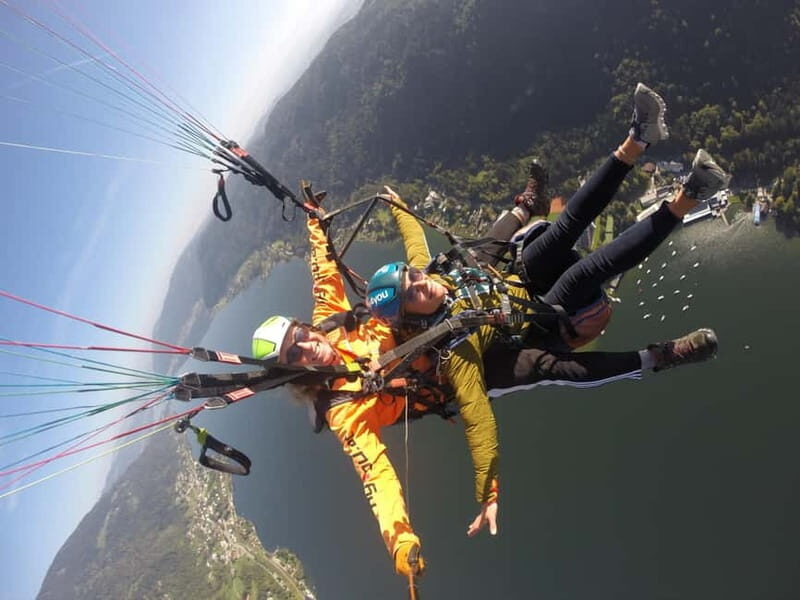 Tandem flight: Paragliding panorama tandem flight - Practical Considerations